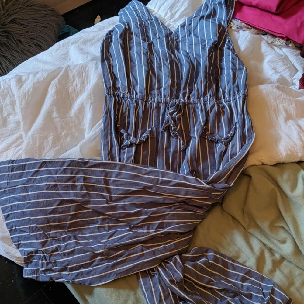 Jumpsuit with wide legs